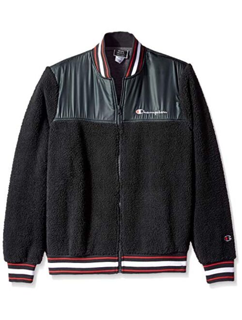 Champion LIFE Men's Sherpa Baseball Jacket