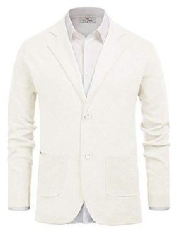 Mens Cardigan Sweater Shawl Collar Button Down Knitwear