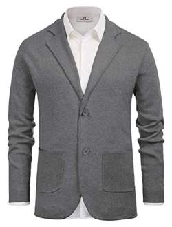 Mens Cardigan Sweater Shawl Collar Button Down Knitwear