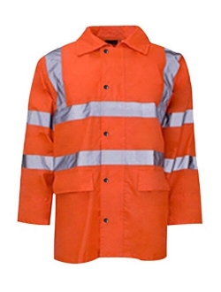 Hi Viz Waterproof Rainsuit Set High Vis Visibility Jacket & Trouser