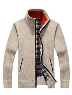 Msmsse Men's Soft Thick Knitted Cardigan Sweaters Vest