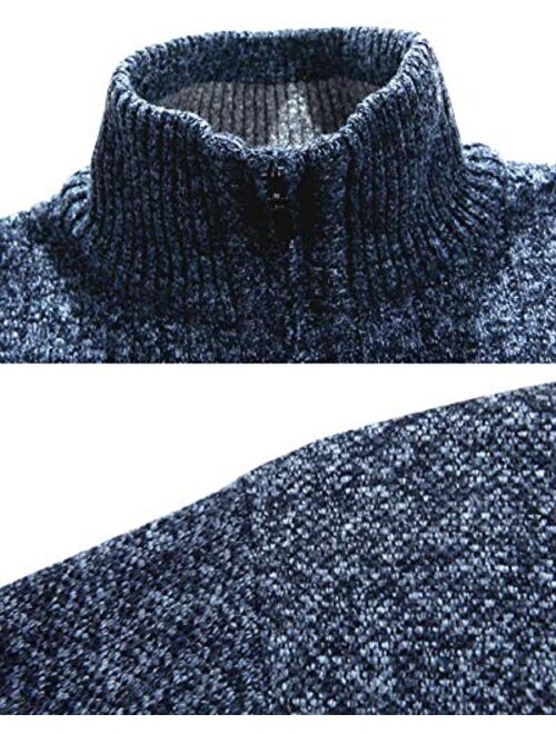 Msmsse Men's Soft Thick Knitted Cardigan Sweaters Vest