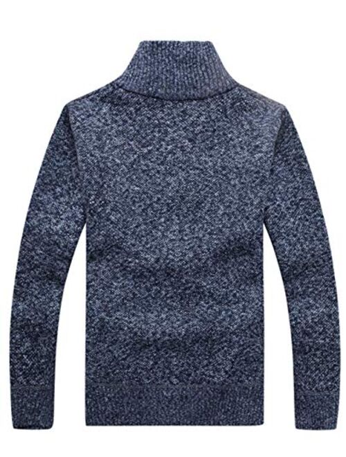 Msmsse Men's Soft Thick Knitted Cardigan Sweaters Vest