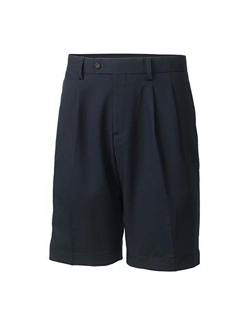 Cutter & Buck Golf- Twill Microfiber Pleated Short