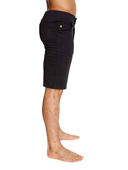 4-rth Mens Front Pleated Dress Short with Pockets
