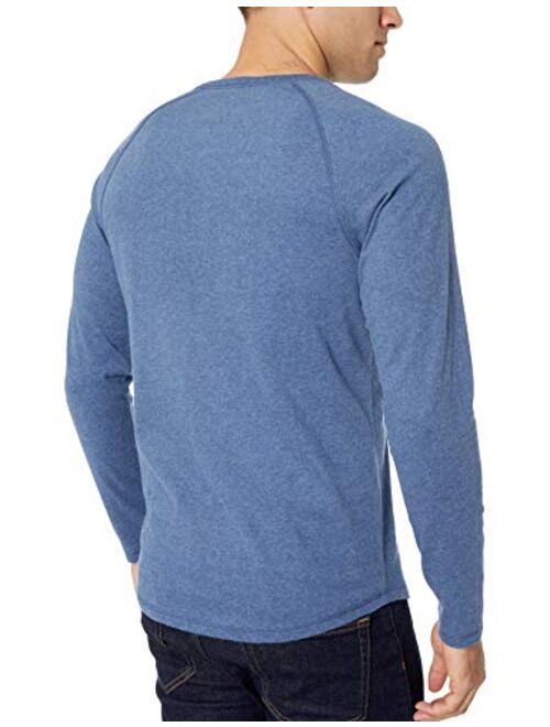 Amazon Essentials Men's Slim-Fit Long-Sleeve Henley Shirt