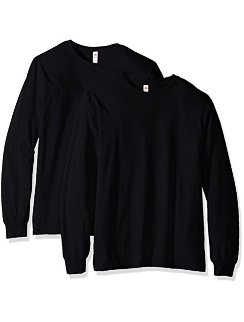 Fruit of the Loom Men's Long Sleeve T-Shirt (2 Pack)