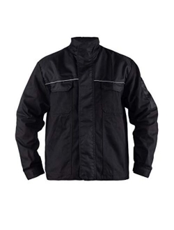 TMG Work Jacket for Men | Designed in Germany | Many Colours & Sizes | Mens Safety Jacket for Construction | Multi Pocket