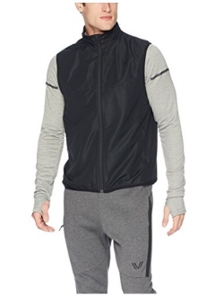Amazon Brand - Peak Velocity Men's Zephyr Windbreaker Loose-Fit Vest