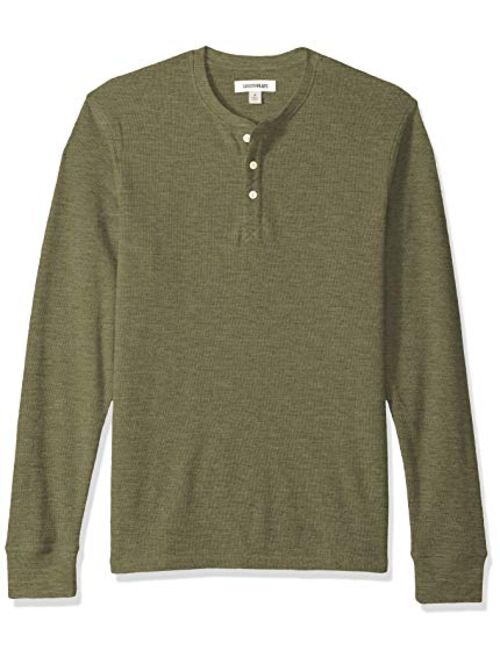 Amazon Brand - Goodthreads Men's Long-Sleeve Slub Thermal Henley