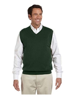 Devon & Jones Men's V-Neck Sweater Vest