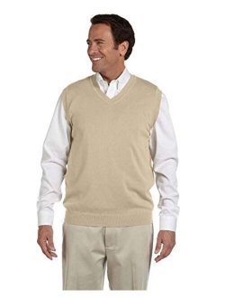 Devon & Jones Men's V-Neck Sweater Vest