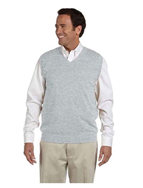 Devon & Jones Men's V-Neck Sweater Vest