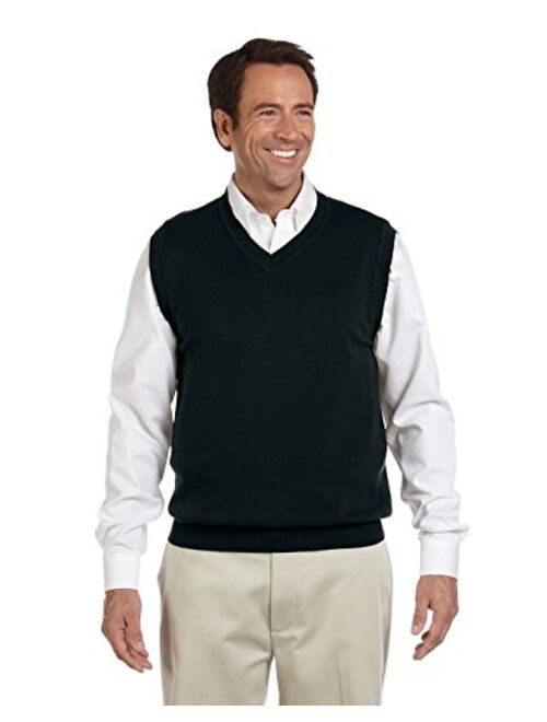 Devon & Jones Men's V-Neck Sweater Vest