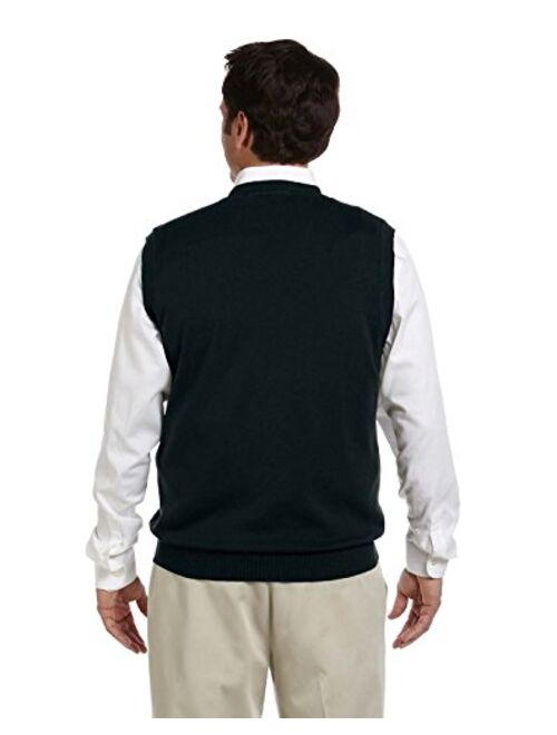 Devon & Jones Men's V-Neck Sweater Vest