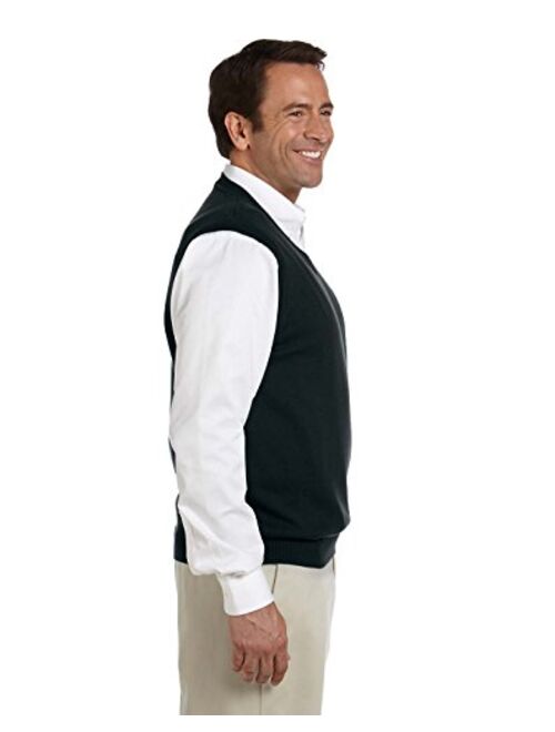 Devon & Jones Men's V-Neck Sweater Vest