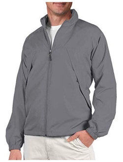 SCOTTeVEST Mens Pack Windbreaker Jacket - 19 Pockets - Fall Jackets for Men