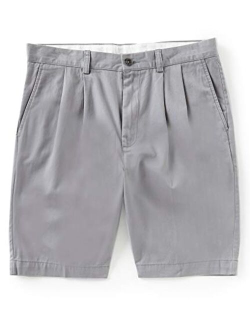 Roundtree & Yorke Pleated Washed Chino Shorts S85HR201, S85HR201B