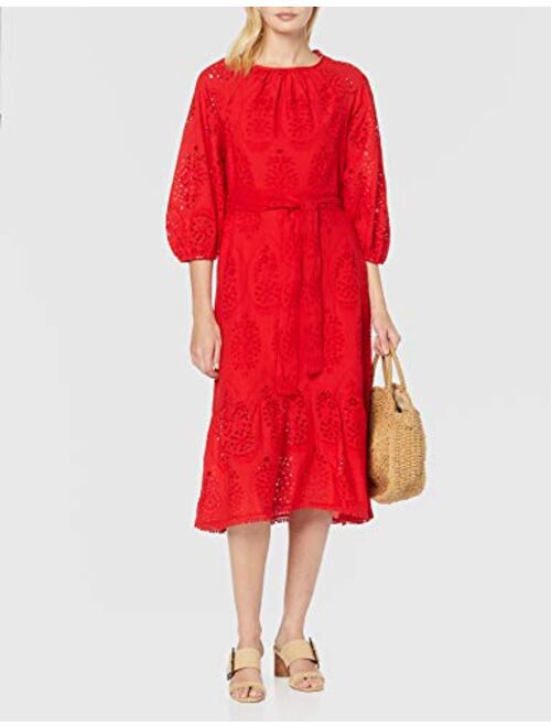 Amazon Brand - find. Women's Midi Cotton Dress