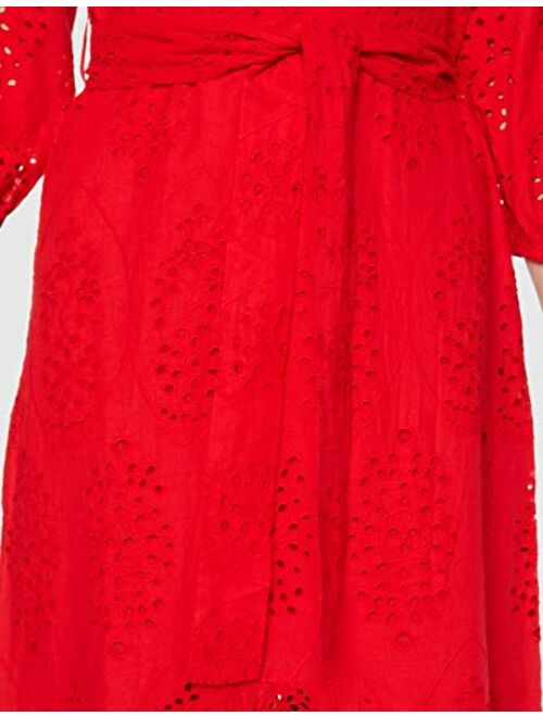 Amazon Brand - find. Women's Midi Cotton Dress