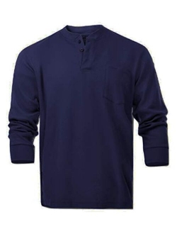 Flame Resistant FR Henley Style T-Shirts