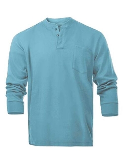 Flame Resistant FR Henley Style T-Shirts