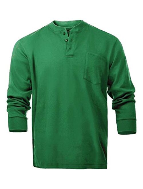 Flame Resistant FR Henley Style T-Shirts