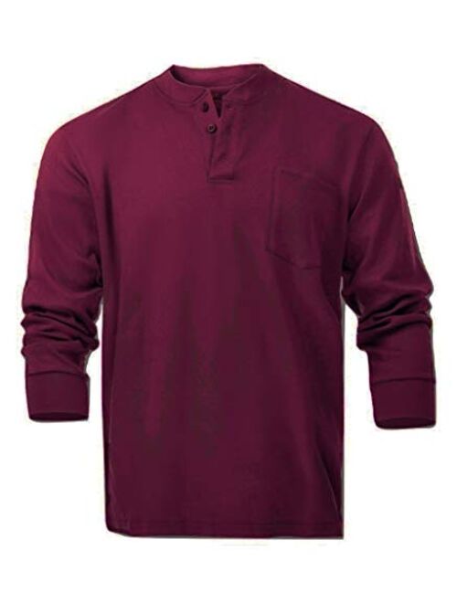 Flame Resistant FR Henley Style T-Shirts