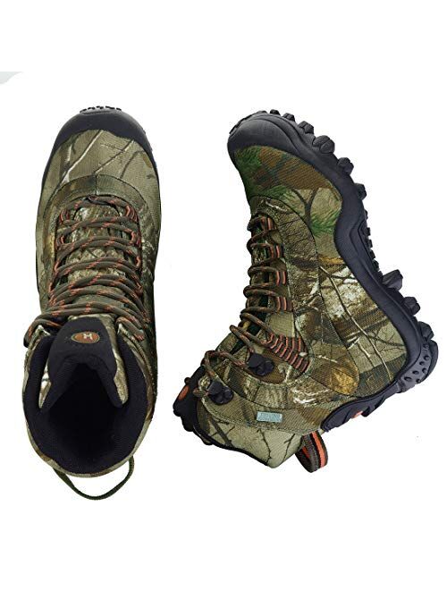 Manfen Men's Thermator Mid-Rise Waterproof Hiking Boots Trekking Outdoor Boots