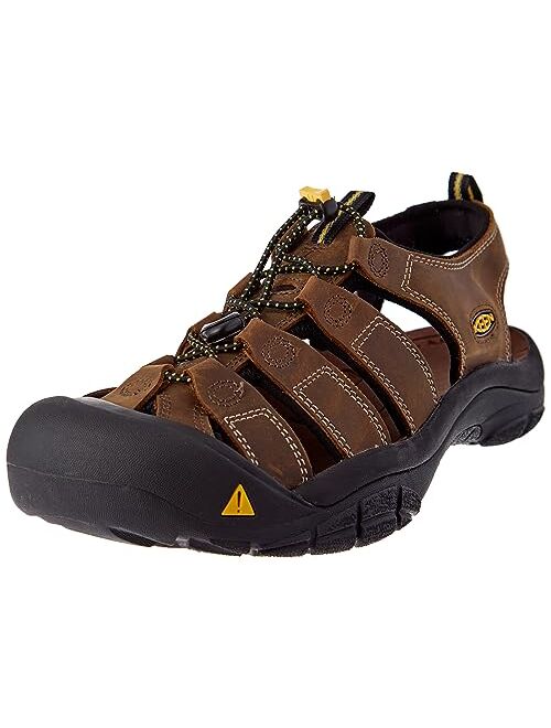 KEEN Men's Newport Closed Toe Leather Sandals