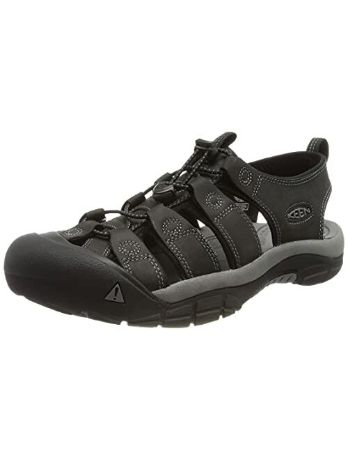 KEEN Men's Newport Closed Toe Leather Sandals