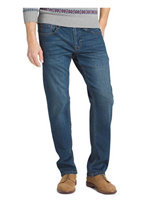 IZOD Men's Comfort Stretch Straight Fit Jeans