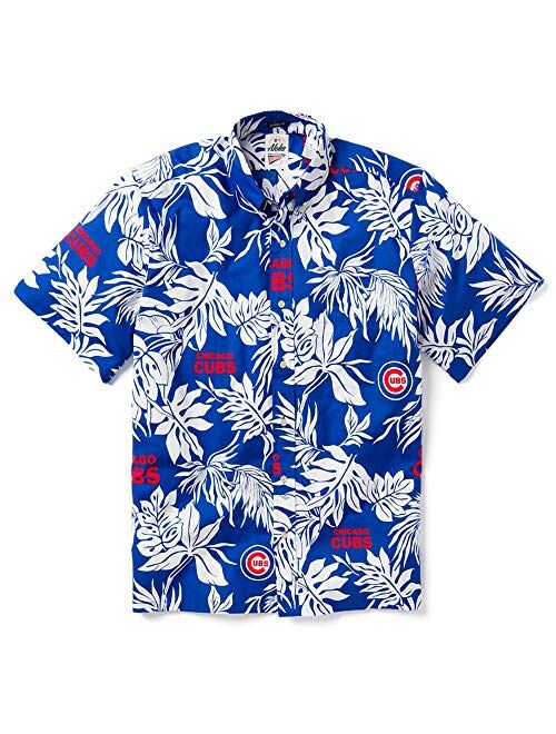 Reyn Spooner Chicago Cubs MLB Classic Fit Scenic Hawaiian Shirt