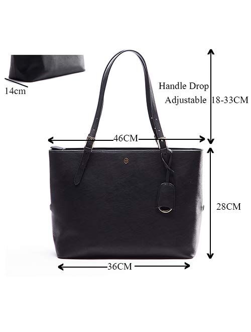 Handbags For Women By Miss Fong, Satchel Bags for Women, Tote Purse for Women, Womens Tote Bags With in Bag Organizer