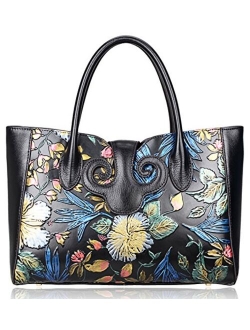 Floral Handbags For Women Designer Handbag Top Handle Shoulder Bags For Ladies