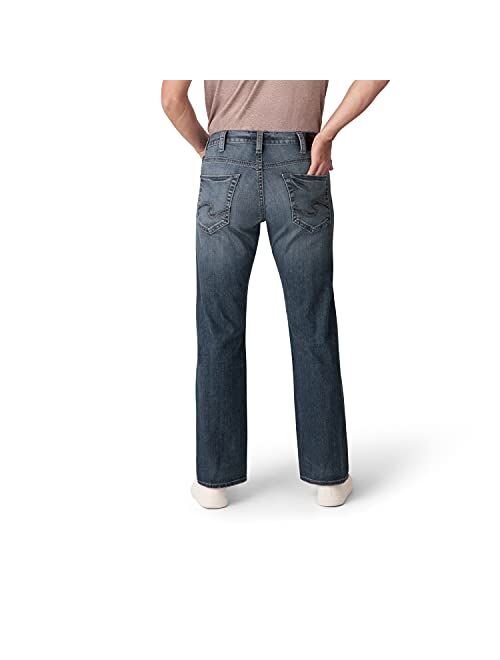 Silver Jeans Co. Men's Zac Relaxed Fit Straight Leg Jeans