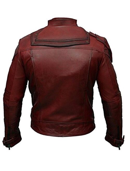 Premium Leather Jackets Star Lord Guardians of Galaxy 2 Chris Pratt Synthetic Leather Jacket