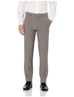 Men's The Active Series Straight Fit Flat Front Dress Pant Regular and Big & Tall Sizes