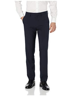 Men's The Active Series Straight Fit Flat Front Dress Pant Regular and Big & Tall Sizes