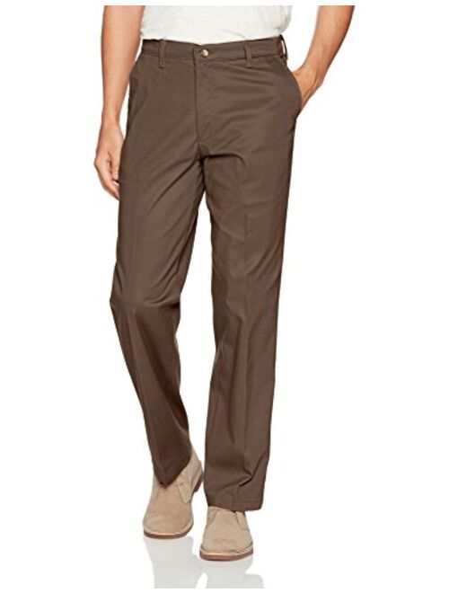 LEE Men's Total Freedom Stretch Straight Fit Flat Front Pant