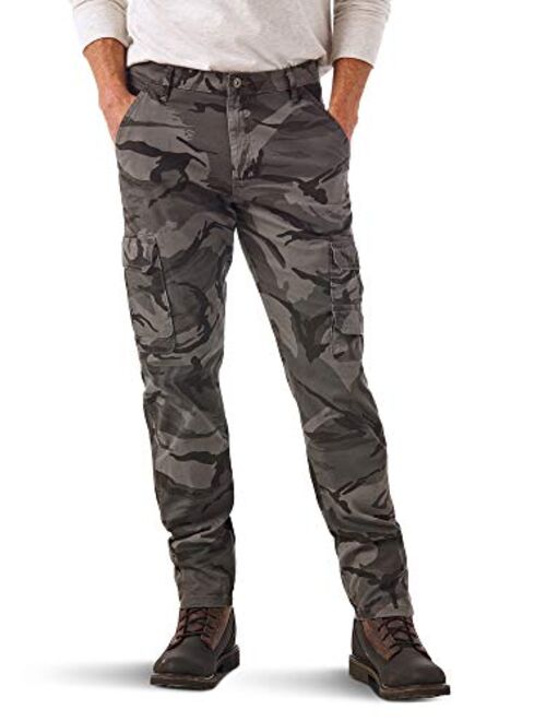 Wrangler Men's Regular Tapered Cargo Pant with Stretch