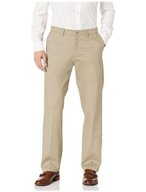 LEE Men's Total Freedom Stretch Relaxed Fit Flat Front Pant