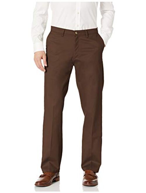 LEE Men's Total Freedom Stretch Relaxed Fit Flat Front Pant