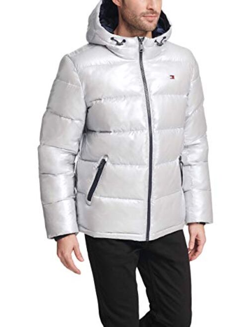 Tommy Hilfiger Men's Classic Hooded Puffer Jacket (Regular and Big and Tall Sizes)