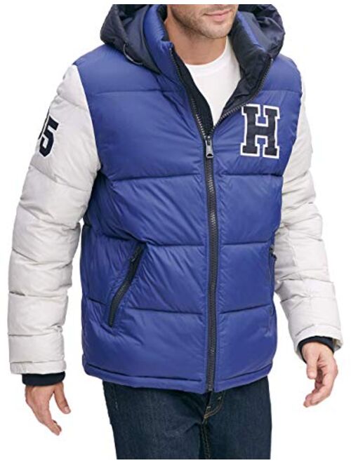 Tommy Hilfiger Men's Classic Hooded Puffer Jacket (Regular and Big and Tall Sizes)