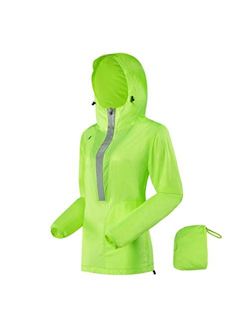 Shelcup Windproof Water Resistant Convertible Cycling Running Jacket