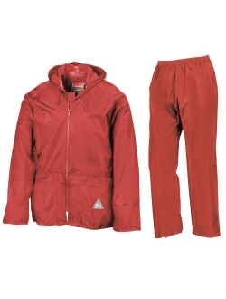 Result Mens Heavyweight Waterproof Rain Suit (Jacket & Trouser Suit)