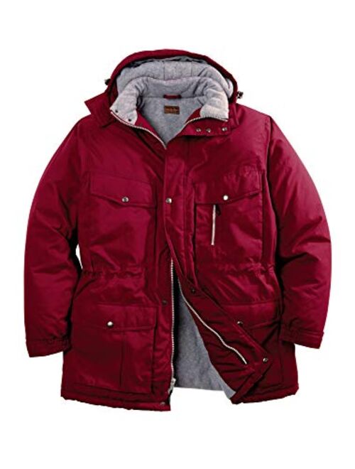 Boulder Creek by Kingsize Men's Big and Tall Expedition Parka Coat