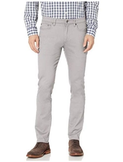 Men's Skinny-fit 5-Pocket Stretch Twill Pant