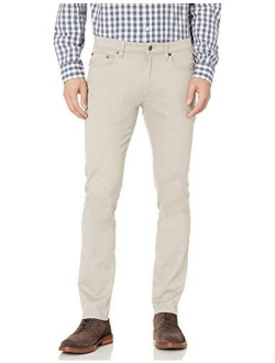 Men's Skinny-fit 5-Pocket Stretch Twill Pant